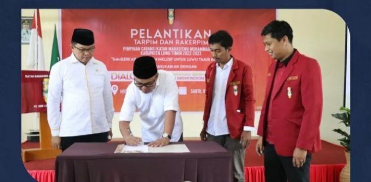 PC IMM Luwu Timur Resmi Dilantik,Bupati Luwu Timur : Ucapkan Selamat Dan Jadilah Pelopor Kebangkitan