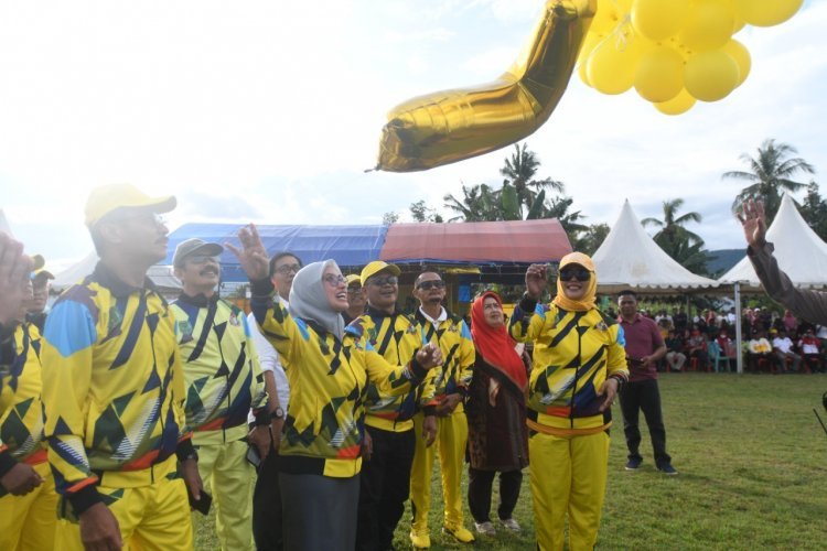 Ribuan Guru Ikut Berpartisipasi,Porseni VII PGRI Resmi Dibuka