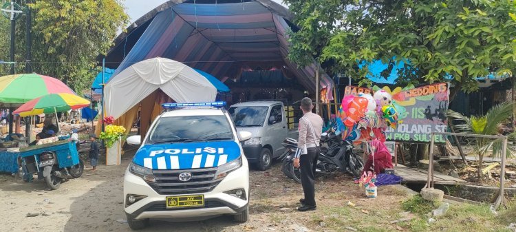 Polres Luwu Utara Lakukan Pengawalan Rombongan Pengantin,Ini Wujud Kepedulian Ditengah Masyarakat