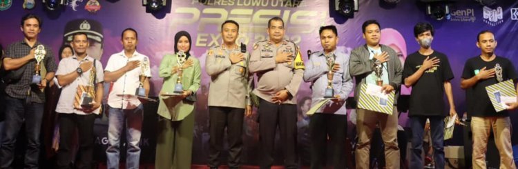 Ketua Pemuda Muhammadiyah Luwu Utara Juara 1 Karya Tulis Jurnalis Polres Luwu Utara Presisi Expo 2022