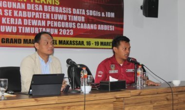 Apdesi Luwu Timur Gelar Raker Dirangkaikan Bimtek PPD Berbasis Data SDGs  Dan IDM