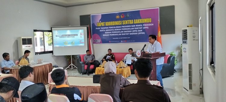 Supriadi Tekankan Panwascam Untuk Meningkatkan Kapasitas Pengawasan Dalam Menghadapi Pemilu