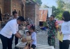 Kurangi Anak Stunting,Polres Palopo Berikan Bantuan Asupan Gizi