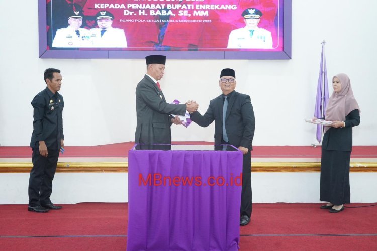 Pemda Enrekang Gelar Serah Terima Jabatan Bupati dan Wakil Bupati