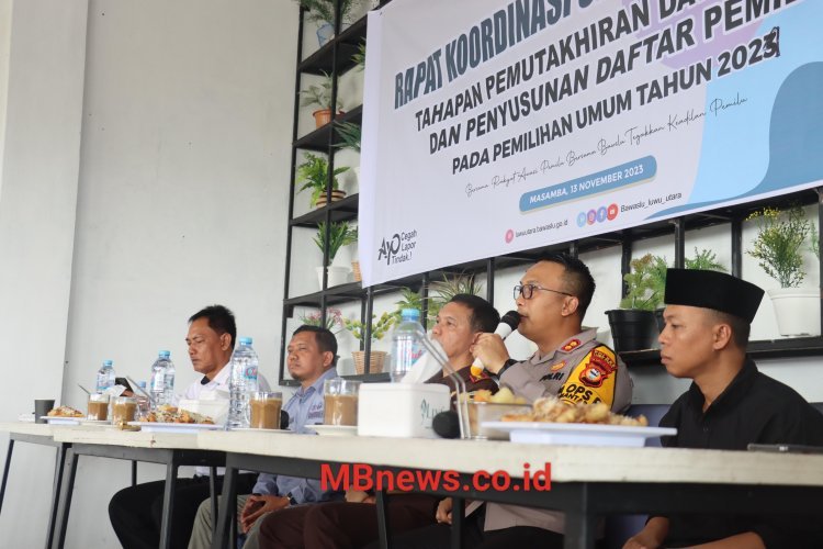 Dianggap Punya Power Kuat,AKBP Galih Tekankan Media Punya Tanggung Jawab Besar di Pemilu 2024