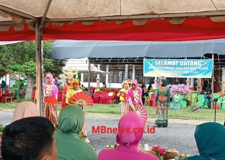 Jambore PKK, PIK-R Generik SMAN 4 Luwu Utara Tampilkan Tarian Empat Etnis