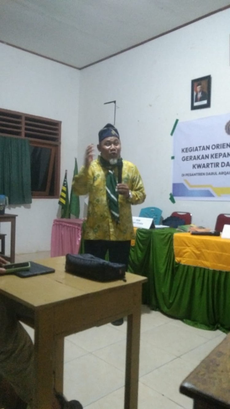 KwarWil HW Sulsel Jadi Narasumber Orientasi Pelatih dan Pembina Kepanduan HW Lutra