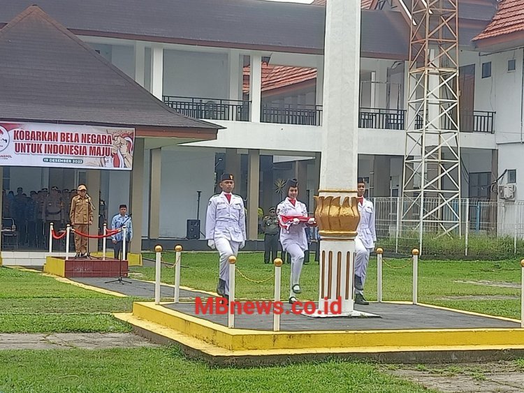 Sekda Armiadi Pimpin Upacara Hari Bela Negara di Kabupaten Luwu Utara