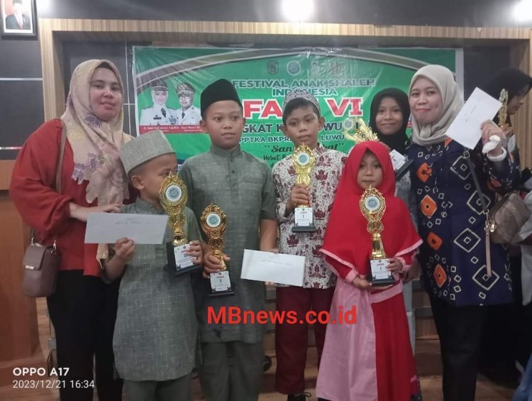 Raih Nilai Tertinggi, Kecamatan Masamba Juara Umum FASI VI Tingkat Kabupaten Luwu Utara