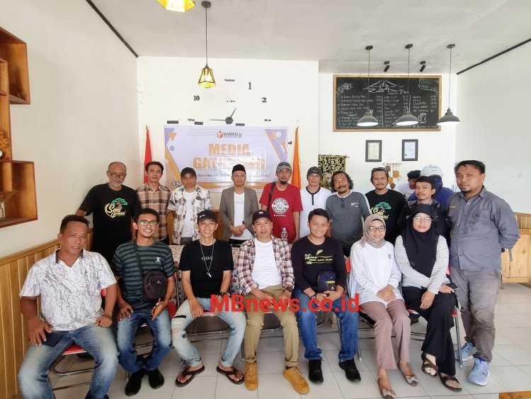 Eratkan Silaturahmi, Bawaslu Luwu Utara Gelar Media Gathering Bersama Awak Media