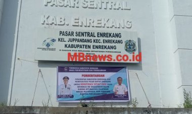 Pemerintah Siapkan Pasar Sentral Enrekang Jadi Pasar Harian
