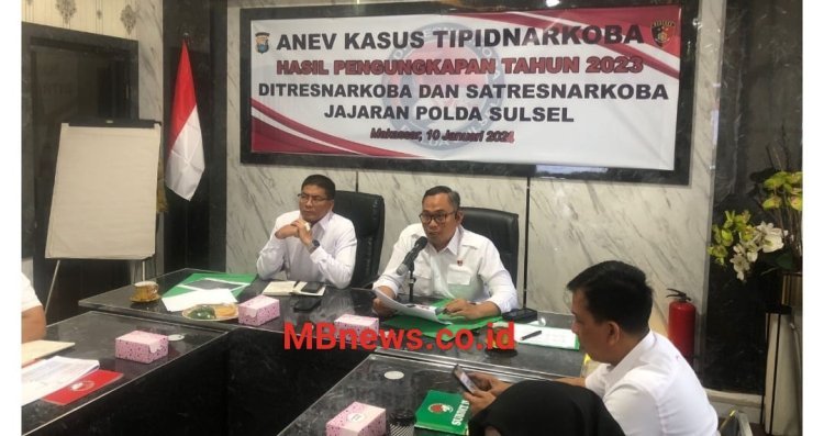 Satres Narkoba Polres Luwu Utara Mendapat Apresiasi dari Dirresnarkoba Polda Sulsel