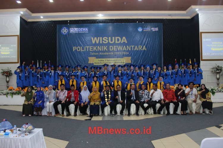 Wisuda Perdana Polidewa Palopo, Cetak 34 Ahli Madya