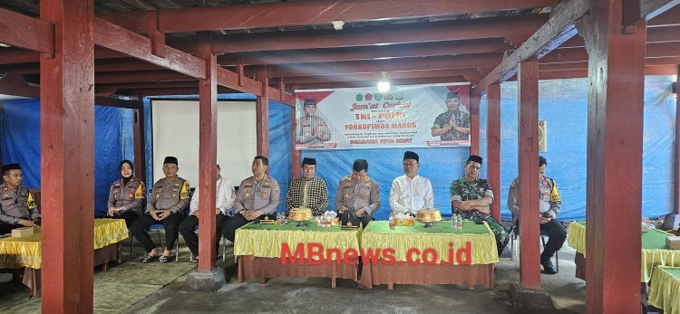 Polda Sulsel Gelar Jumat Curhat bersama Warga Maros,  Di Balla Lompoa Maros