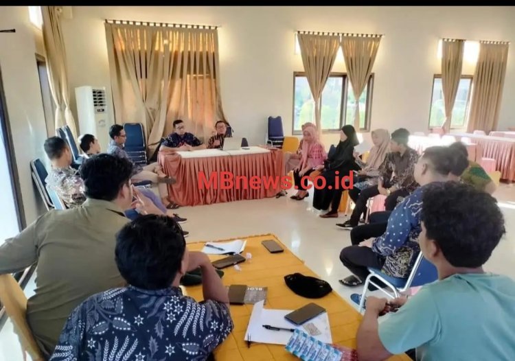 Divisi Hukum dan Pengawasan KPU Luwu Utara Gelar Evaluasi Kinerja Pasca Pemilu 2024