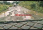 Kondisi Jalan Berlubang