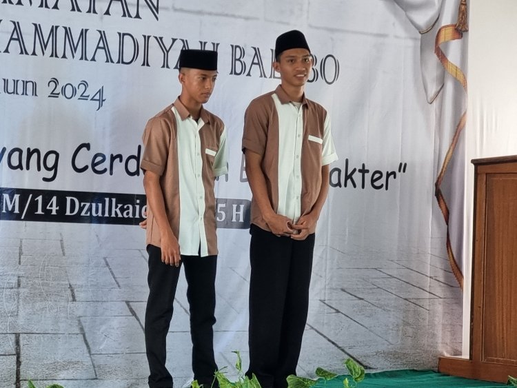 Ketua Umum PR IPM Balebo Jadi Santri Terbaik di Penamatan Santri Pesantren Darul Arqam Muhammadiyah Balebo