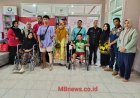 Dampingi Disabilitas Terima Alat Bantu dari Sentra Wirajaya, Ketua PPDI Luwu Raya Apresiasi Kadis Sosial Lutra