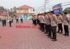 Pastikan Kesiapan Personel Dalam Hadapi Pilkada, Polres Luwu Utara Lakukan Latihan Dalmas
