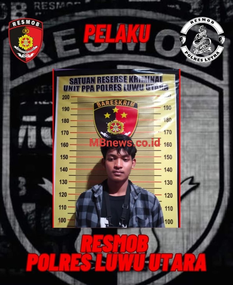 Unit Resmob Polres Luwu Utara Tangkap Pelaku Penganiayaan Remaja di Masamba