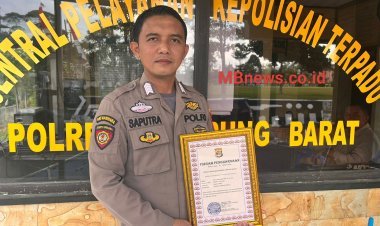 Tangkap Pelaku Curanmor Saat Lepas Dinas, Personel Polda Lampung Dapat Hadiah Sekolah Inspektur Polisi dari Kapolri
