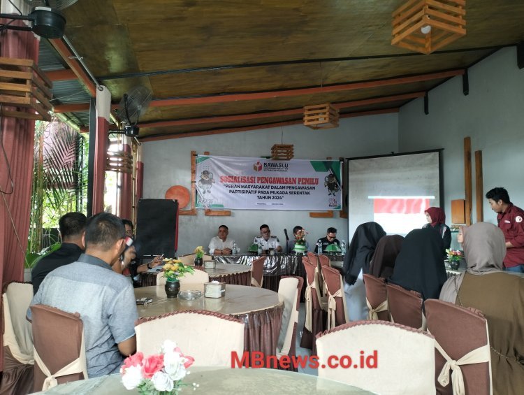 Tingkatkan Peran Masyarakat Dalam Pengawasan, Panwaslu Kecamatan Masamba Luwu Utara Gelar Sosialisasi Pengawasan Pemilu 2024