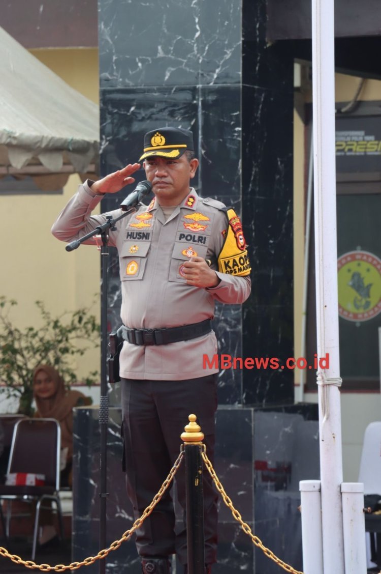 Kapolres Luwu Utara Minta Personil Jaga Kondisi Jelang Pilkada 2024