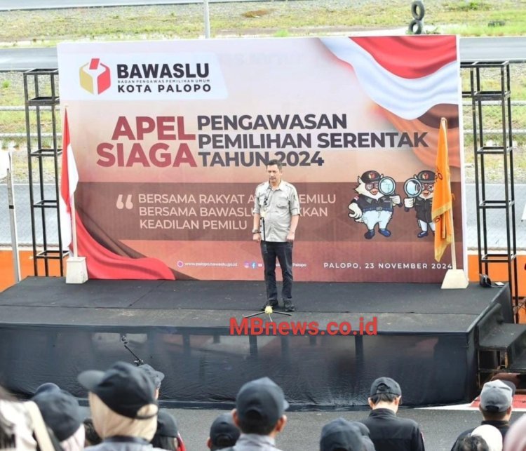 Pemkot Palopo dan Bawaslu Gelar Apel Siaga Pilkada Serentak 2024