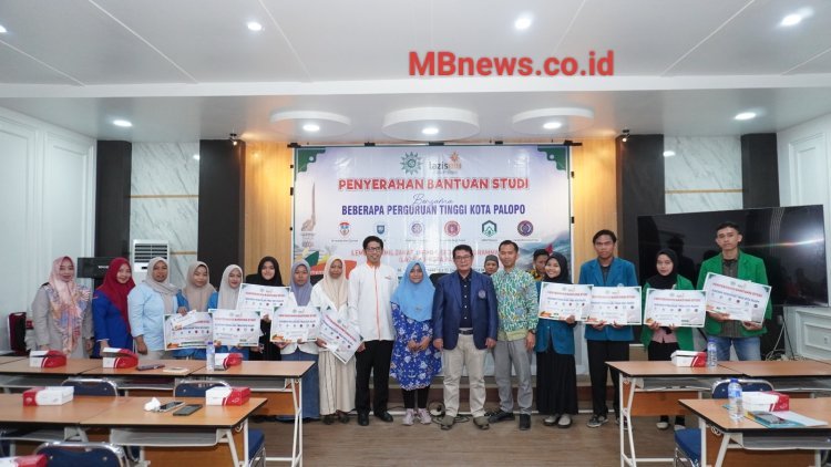 Program 1000 Sarjana, Lazismu Palopo Salurkan Bantuan Studi