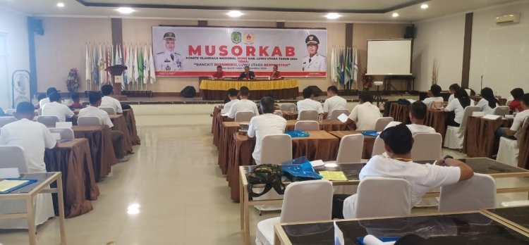 KONI Luwu Utara Laksanakan Musorkab Kabupaten Masa Bakti 2024-2028 di Hotel Bukit Indah Masamba