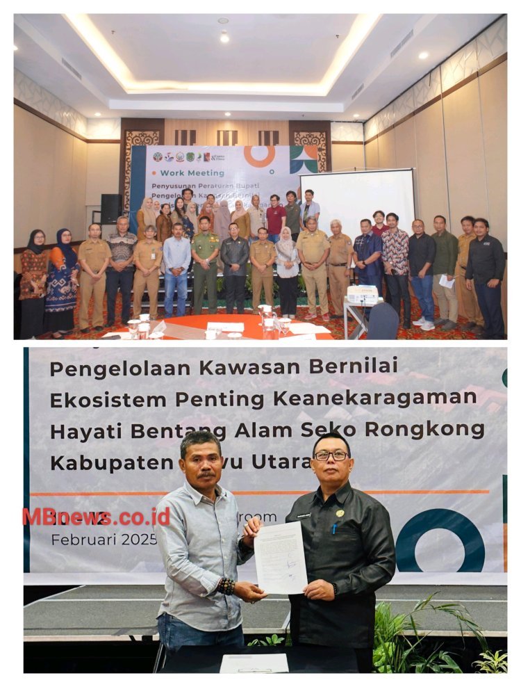 Pemda Luwu Utara Susun Regulasi Pengelolaan APL di Kawasan Bernilai Ekosistem Penting Seko - Rongkong