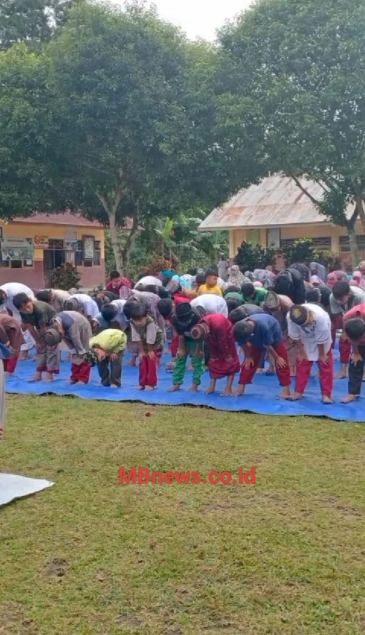 Bentuk Kepedulian Antar Sesama Sejak Dini, UPT SDN 041 Padang Baebunta Ajak Para Siswa Rutinkan Sedekah 1000