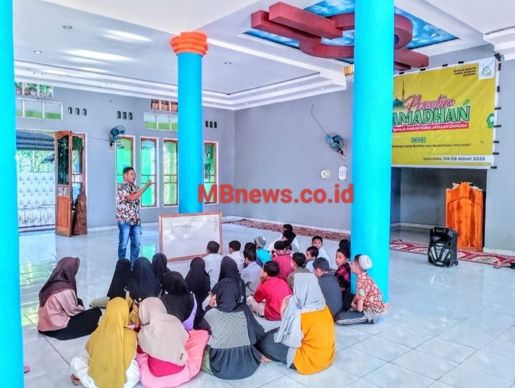 Bentuk Generasi Yang Berilmu Dan Berakhlakul Karimah, Remas Nurul Jamaah Leunoda Lembata NTT Laksanakan Pesantren Ramadhan