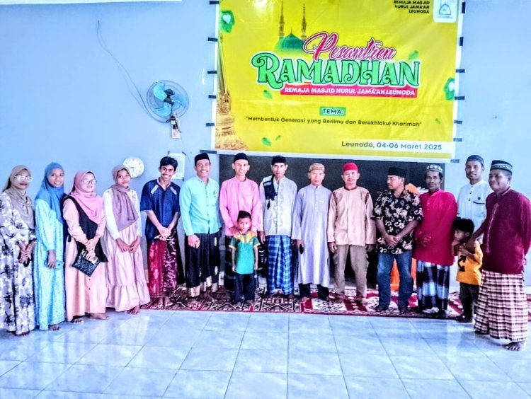 Bentuk Generasi Yang Berilmu Dan Berakhlakul Karimah, Remas Nurul Jamaah Leunoda Lembata NTT Laksanakan Pesantren Ramadhan